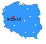 Mapa poznan